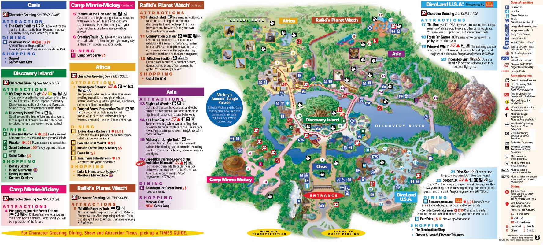 comparison between animal kingdom and magic kingdom at disney world