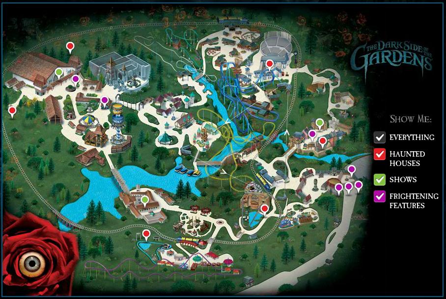 Busch Gardens Howl O Scream Map 2024 Alta