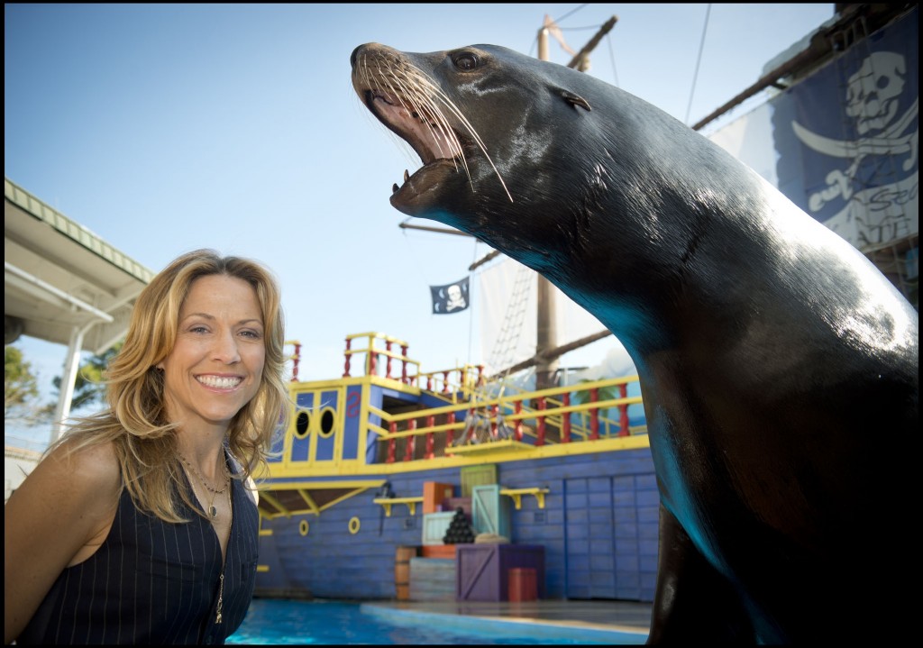 Sheryl Crow and Sea Lion