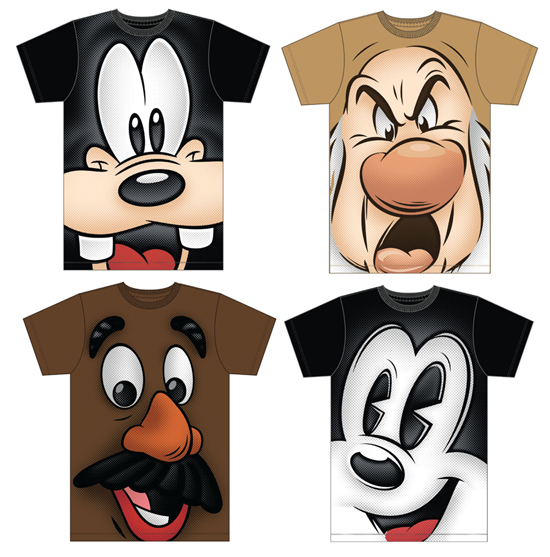 disney character t shirts