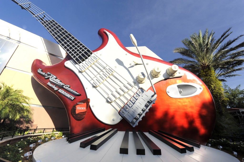 "Rock 'n' Roller Coaster Starring Aerosmith" at Disney's Hollywood Studios theme park in Florida