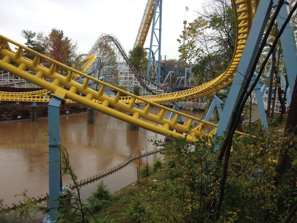 Behind The Thrills Hersheypark closed due to heavy flooding Behind