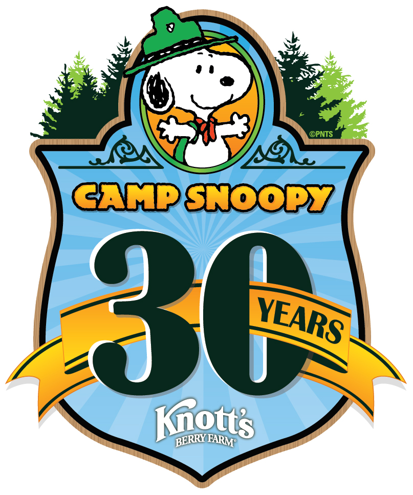 Camp Snoopy 30th Anniversary Logo