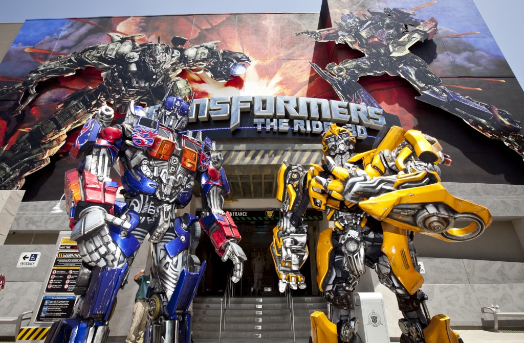 universal studios hollywood transformers