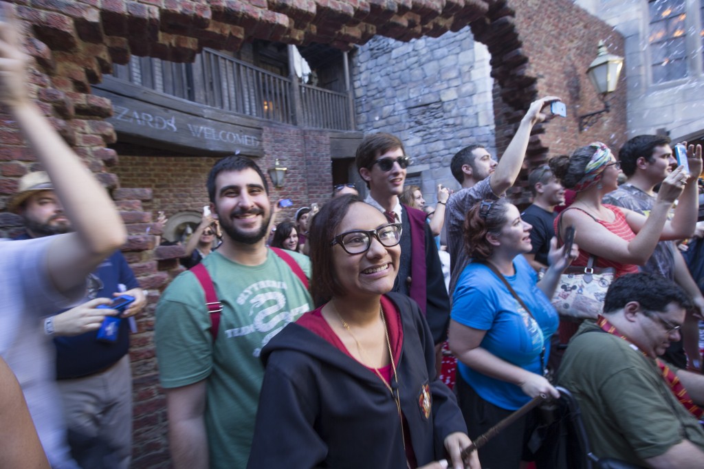 Universal Orlando Resort officially opened The Wizarding World of Harry Potter Ð Diagon Alley today, July 8, at Universal Studios Florida.