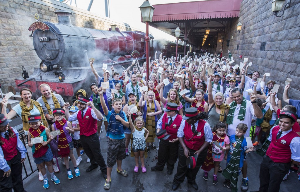 Hogwarts Express Millionth Rider Celebration