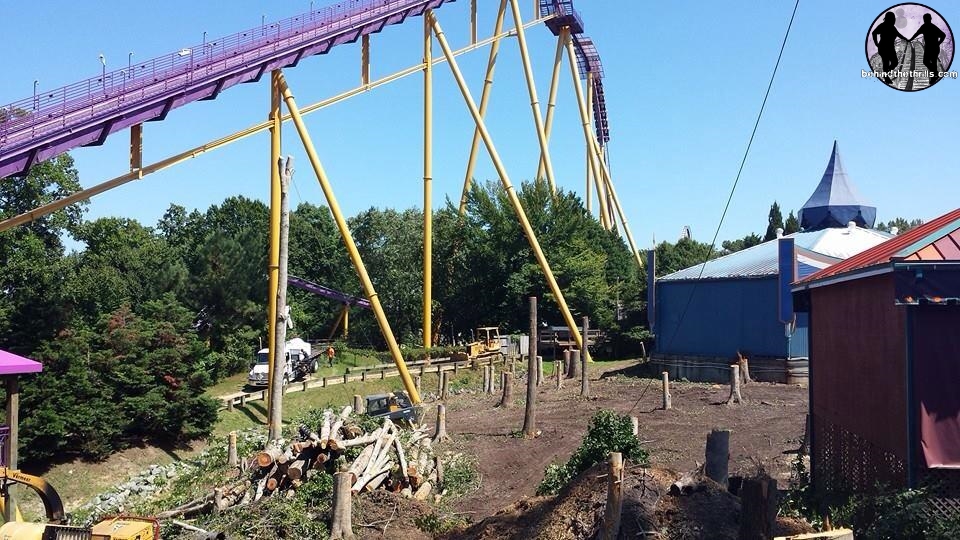 Behind The Thrills Construction Begins On Busch Gardens