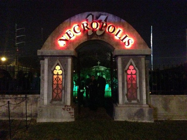 hauntcon 2015 necropolis 13 entrance