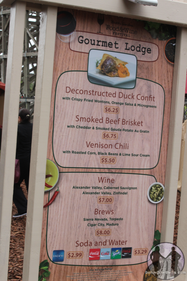 Behind The Thrills A taste of the allnew Busch Gardens Tampa’s Food