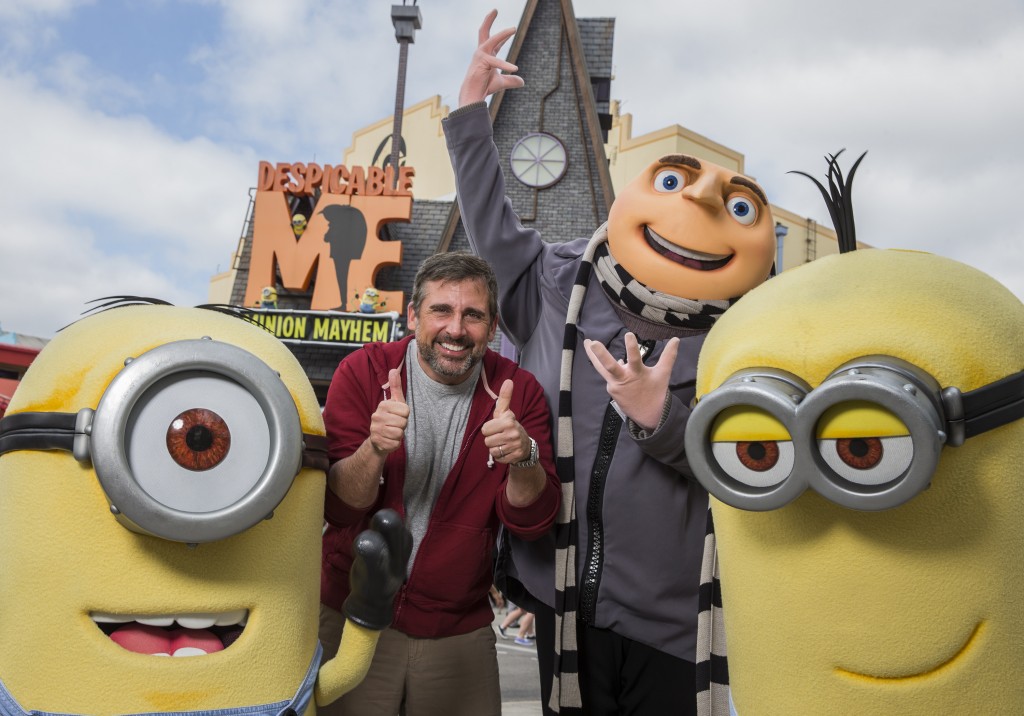 Steve Carell Visits Universal Orlando Resort_3.31.15