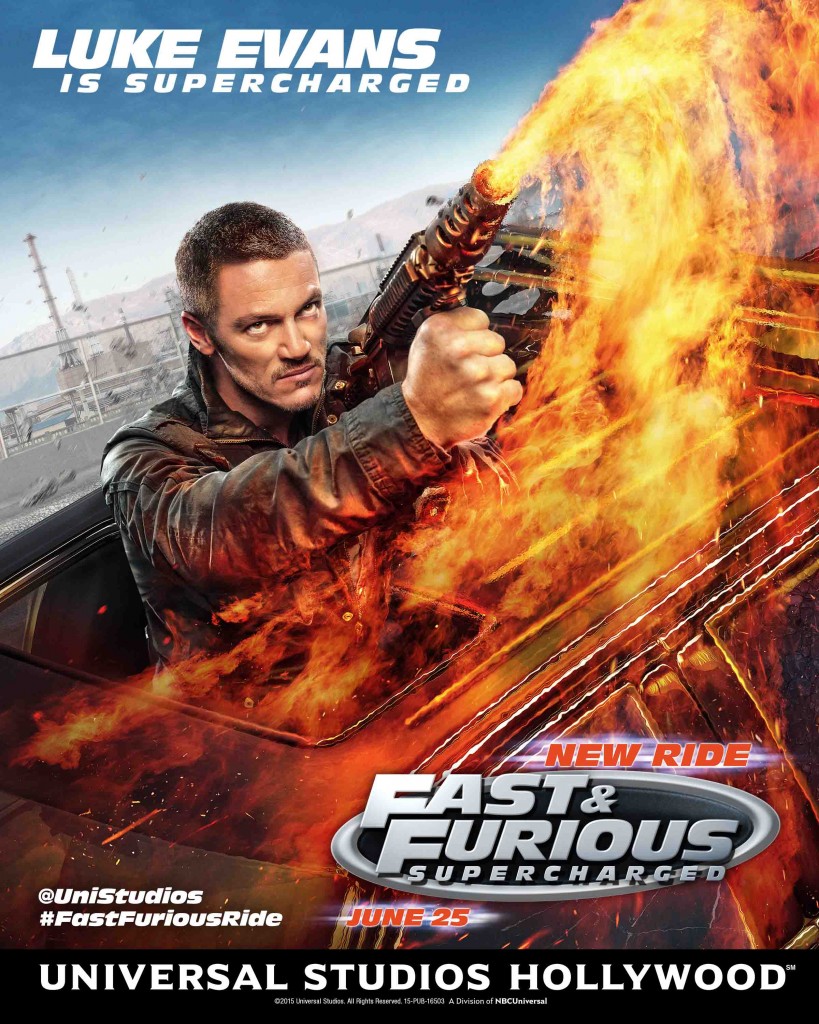 Fast Furious-Supercharged Luke Evans poster