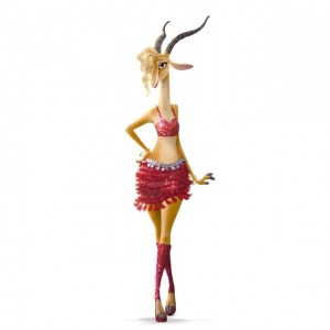 HAVE YOU HERD? -- Zootopia's biggest pop star Gazelle will be voiced by Grammy?-winning international superstar Shakira in Walt Disney Animation Studios' "Zootopia." Shakira performs an all-new original song, "Try Everything," for the film. Directed by  Byron Howard (?Tangled?) and Rich Moore (?Wreck-It Ralph?), and produced by Clark Spencer (?Wreck-It Ralph?), "Zootopia" opens nationwide March 4, 2016.