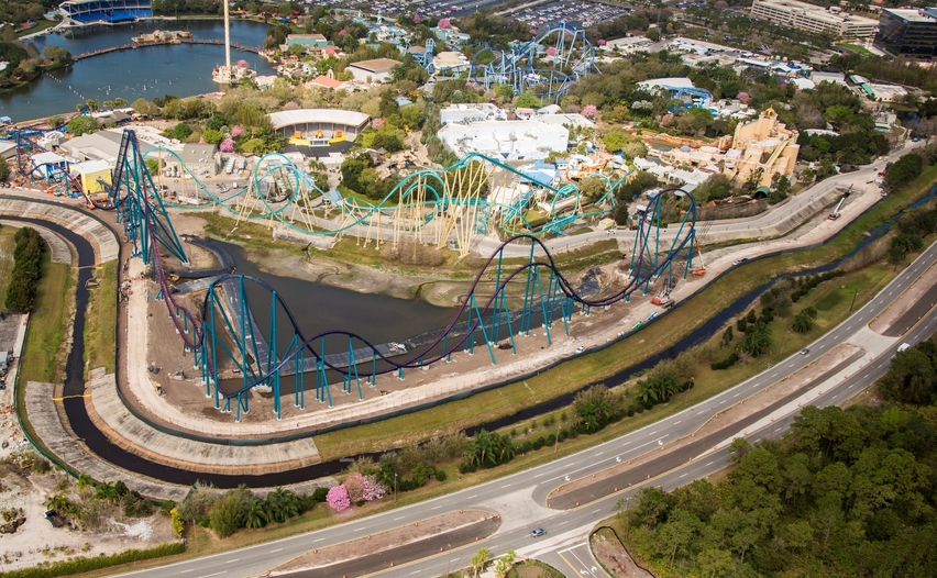 Mako Roller Coaster SeaWorld 2