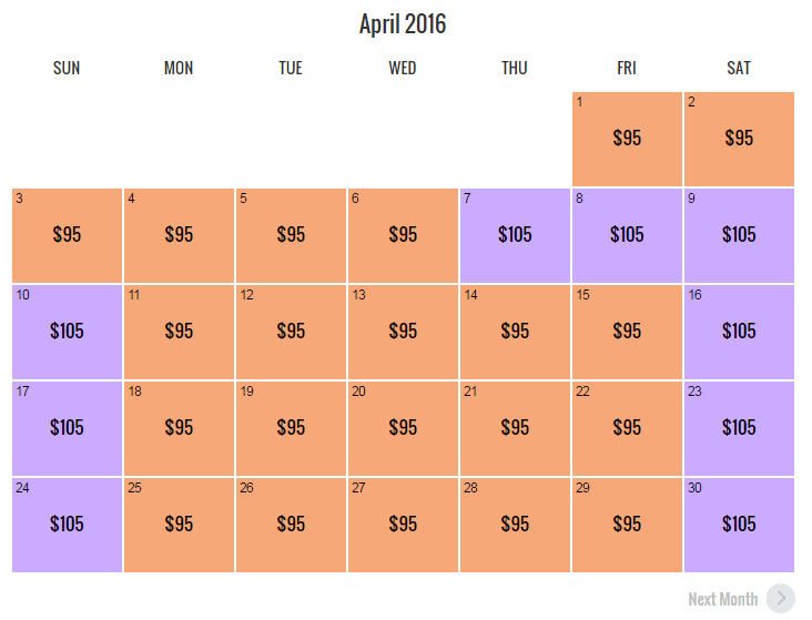 USH Ticket Pricing New