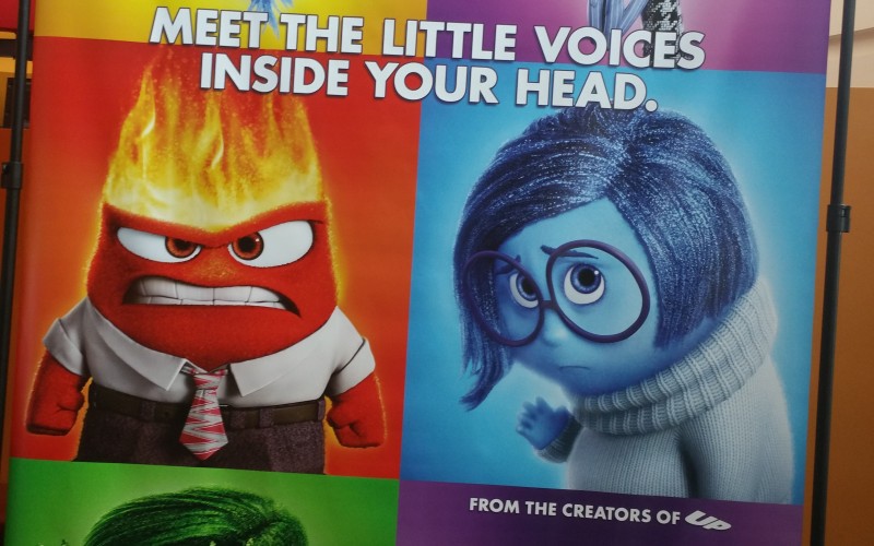 Behind the Thrills | Pixar’s Inside Out characters premiere exclusively ...