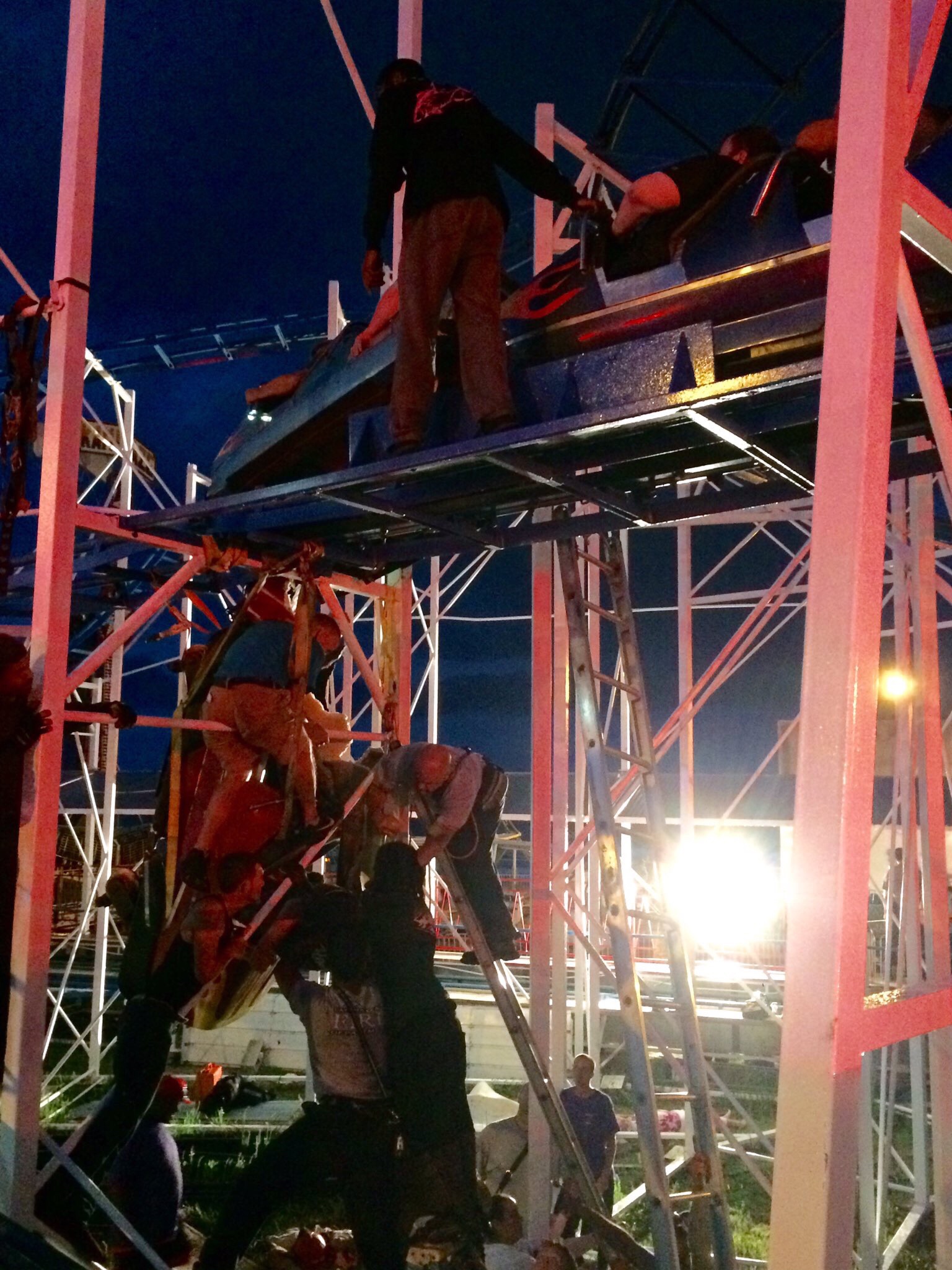 Behind The Thrills Daytona Beach roller coaster derails two