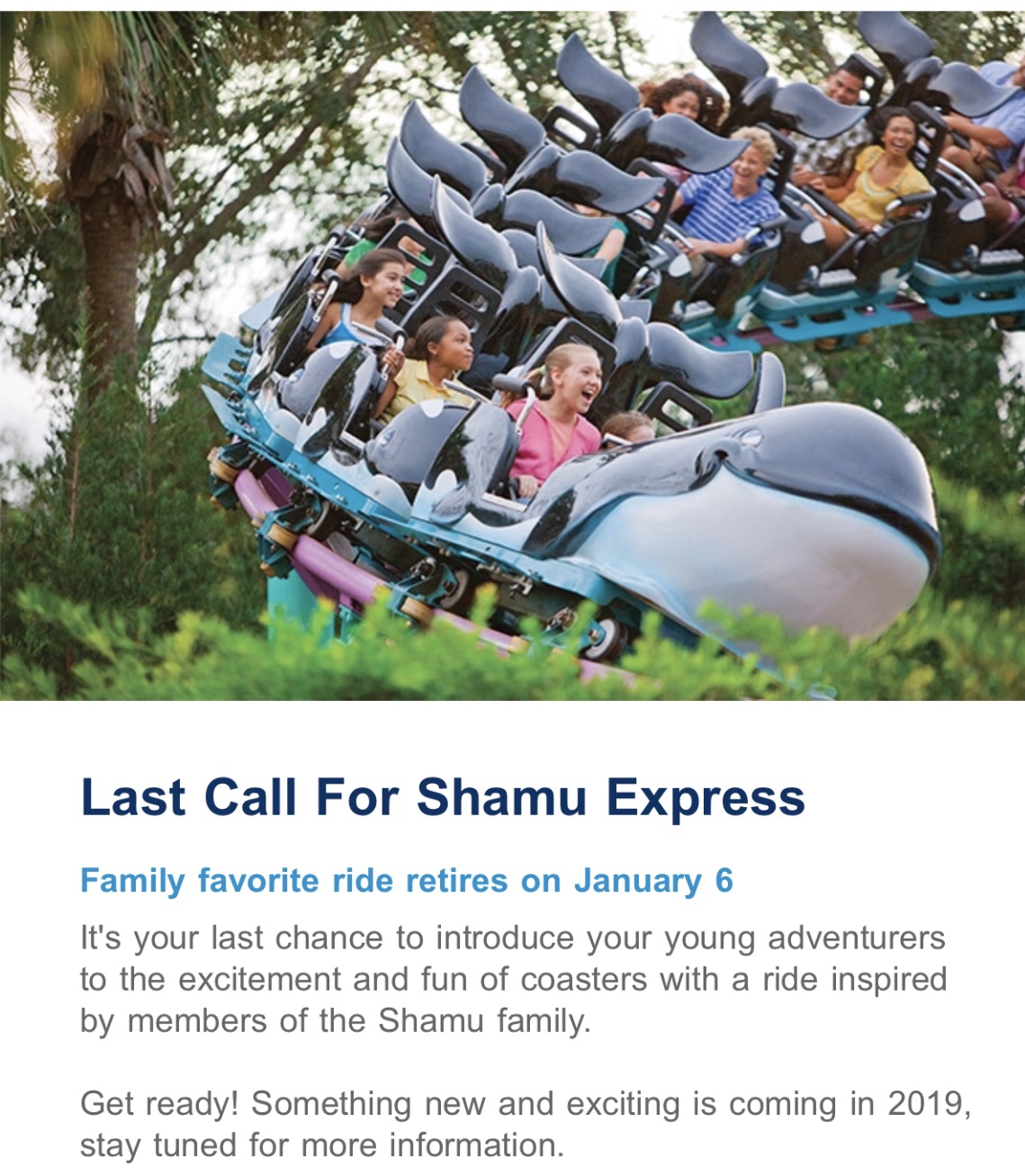 Behind The Thrills Shamu Express Riding Into The Sunset At Seaworld San Antonio Amusement Parks Guides News