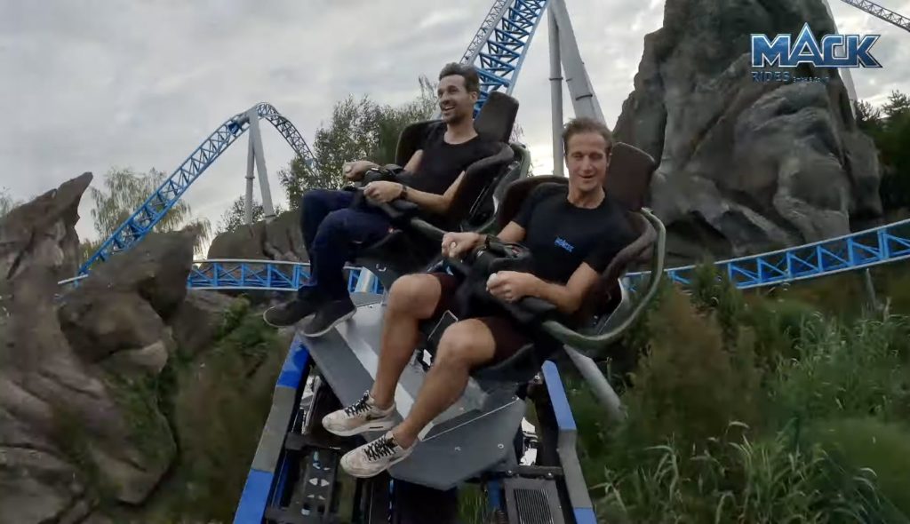 Behind The Thrills MACK Rides Introduce New Spinning Coaster Car