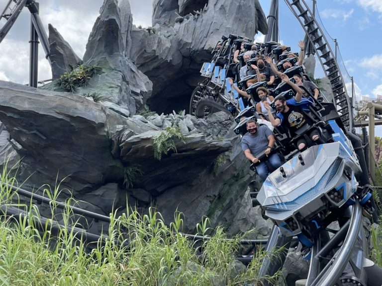 Behind The Thrills | Jurassic World Velocicoaster, Review & Element-by ...