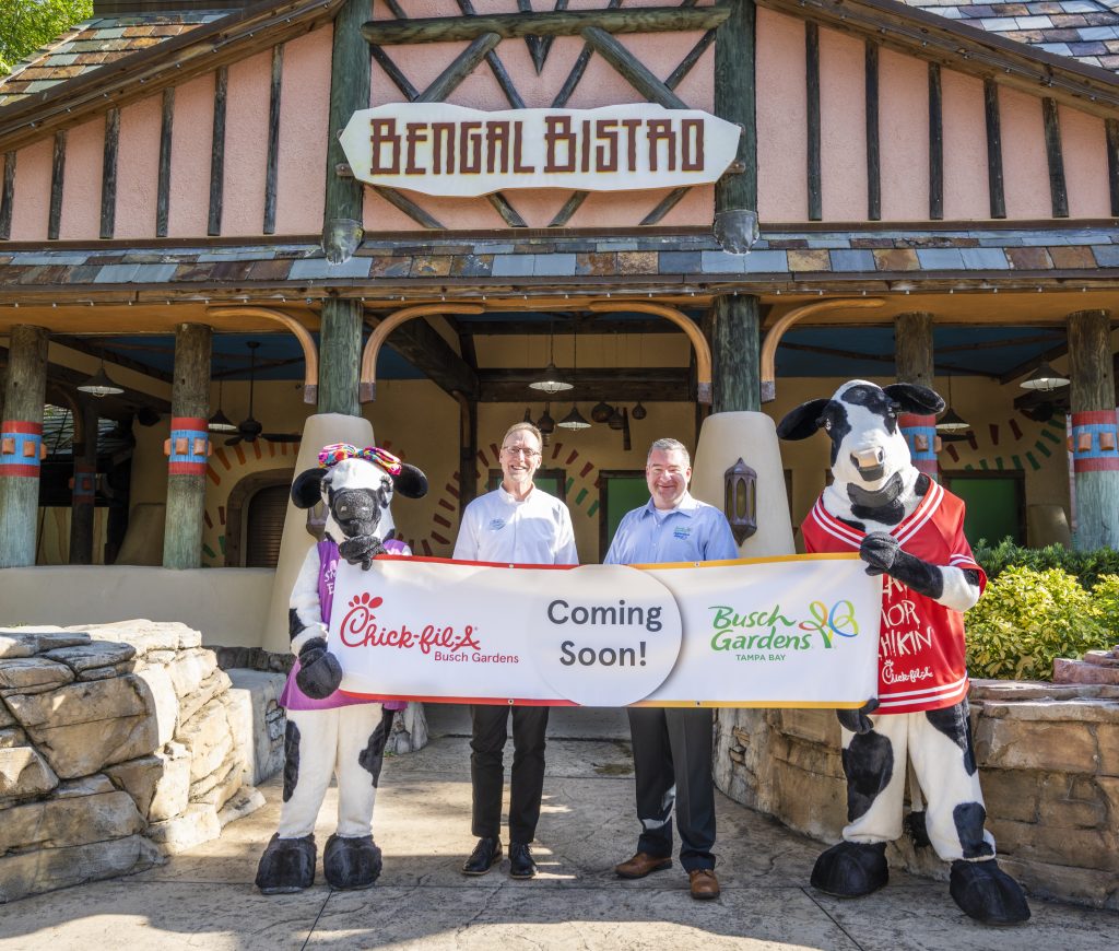 Behind The Thrills | New Chick-fil-A Restaurant Coming to Busch Gardens ...