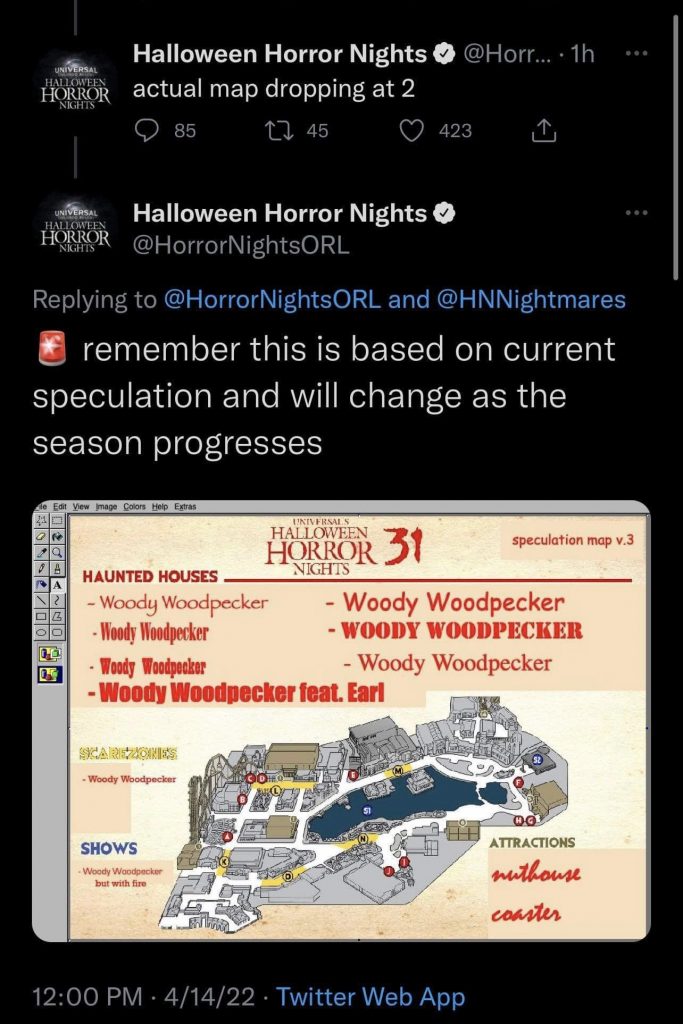 Behind The Thrills Halloween Horror Nights Rumor Wrap Up and first