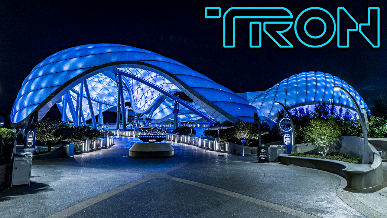 Behind The Thrills Video Tron Lightcycle Run Magic Kingdom Roller